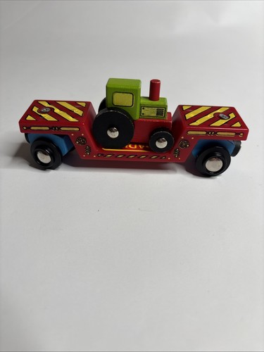 Bigjigs wooden train - train, low