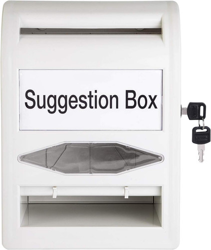 Abs ballot box - lock, and
