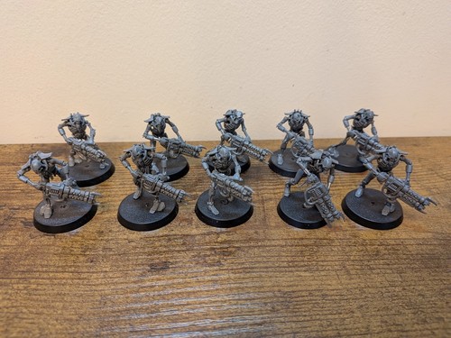 Necron warriors with - necron,
