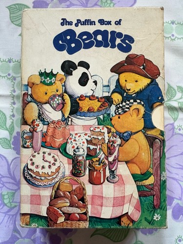 Vintage book set puffin - puffin, box