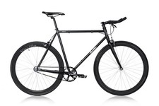 Quella Nero Unisex Single-Speed Black Commuter Bike - 54cm Frame (Scratched) B+