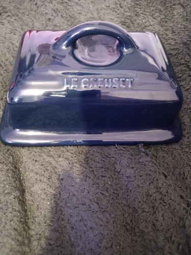 Creuset blue stoneware - le,