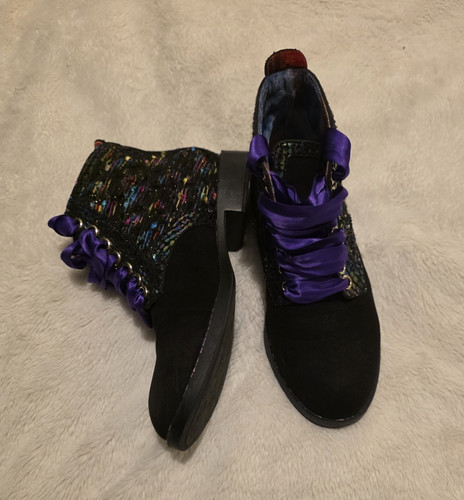 Irregular choice purple ribbon - irregular,
