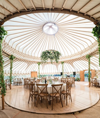 Wedding yurt marquee - wedding,