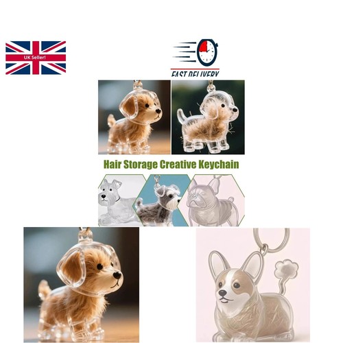Dog keepsake clear - dog,