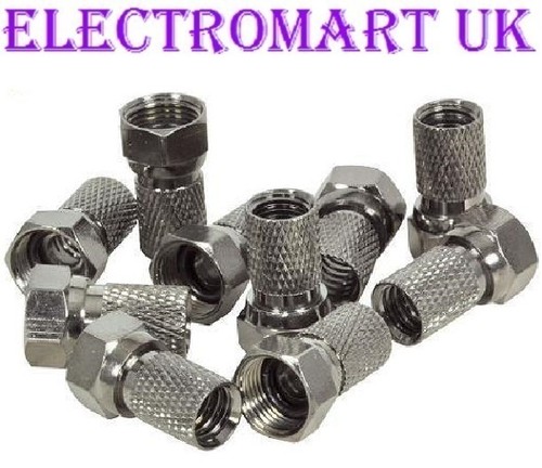 Connector screw on - x,