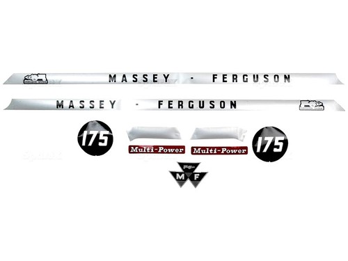 Complete bonnet decal set - complete, for