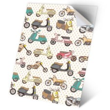1 x Vinyl Sticker A2 - Scooter