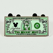 Disney Trading Pin - The Mickey Mint - Twenty Dollars - Goofy  - 2008