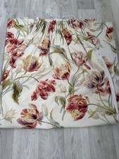 Laura Ashley Gosford Cranberry Curtains Lined Pair 134cm drop x 160cm wide