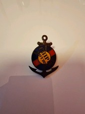 Rare Vintage Chipie Jeans Clothing Pin Badge Fashion 80s France Navy Dept