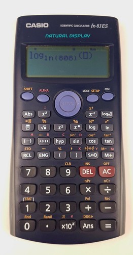 Casio 83es scientific - casio,