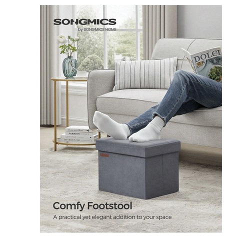 Songmics storage ottoman - storage,