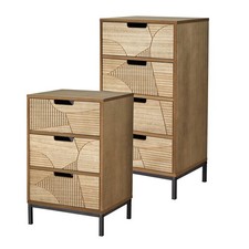 Chest 3/4 Solid Wooden Storage