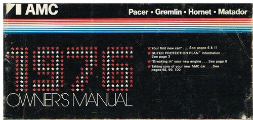 Amc pacer gremlin - amc,