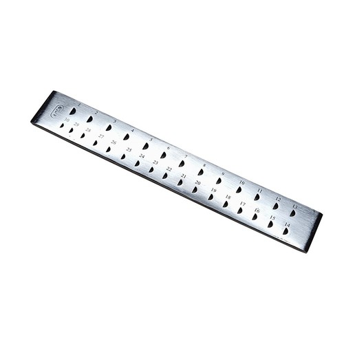 Draw plate half round - plate,