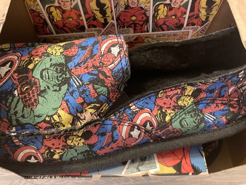 Marvel men lined - men's, slippers