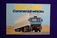 BEDFORD COMMERCIAL CHASSIS TRUCK LORRY BROCHURE LITERATURE TECHNICAL DATA 1977