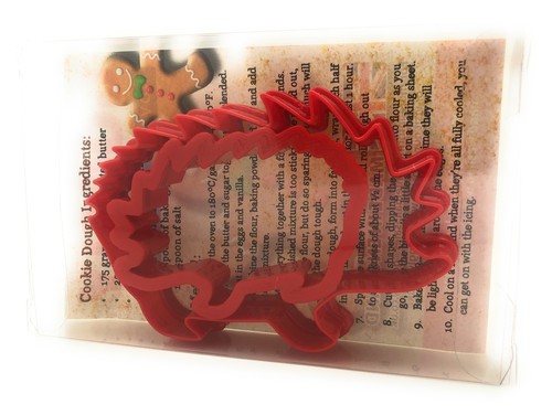 Hedgehog cookie cutter set - cookie,