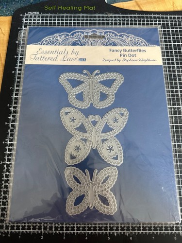 Tattered lace cutting dies pin - cutting,