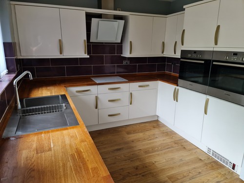 Fitted kitchen gloss - -,