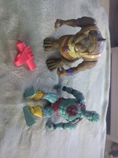 Vintage Thundercats Slithe & Mumm-Ra Figure Original LJN 1985