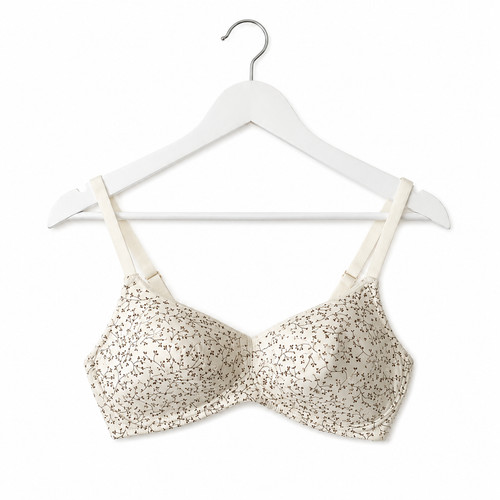Winter white floral bra - m&s,