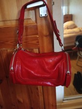Billy Bag London Red Leather