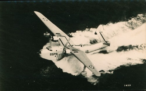 Ww2 military aircraft postcard - ww2,