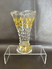 Stunning German Cut Glass Vase