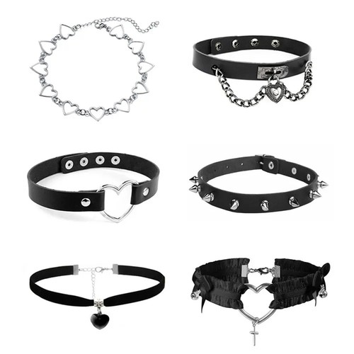Womens choker collar necklace - womens,