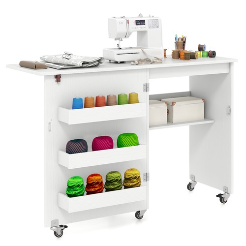 Costway folding sewing table - costway,