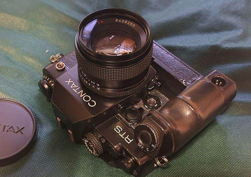 Contax rts 35mm slr camera - contax,