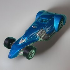 Hot Wheels Hammered Coupe Hot Rod Car Scale 1:64 Nice Blue Paint See Photo’s #2