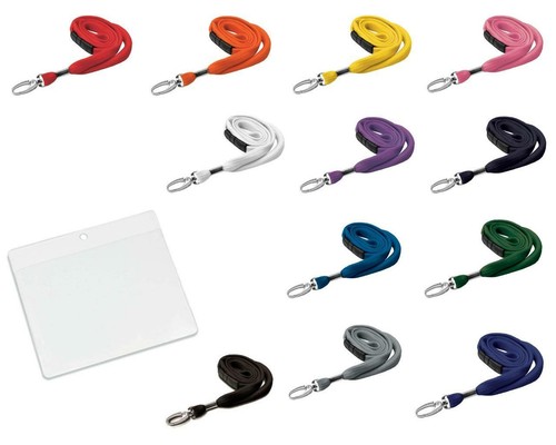 Plain lanyard metal neck strap - lanyard,