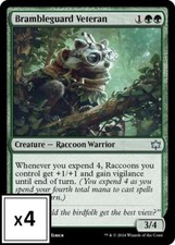 MTG (x4) Brambleguard Veteran