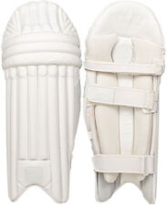 2026 Newbery Cricket SPS White Batting Pads - Free P&P