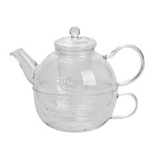 Glass Tea For One Tea Pot, Cup
