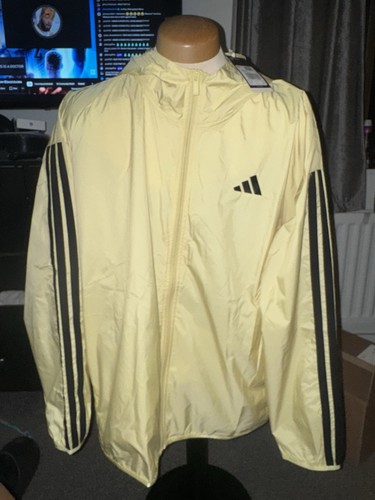 Mens yellow adidas windbreaker - mens,