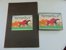Vintage Waddington's TOTOPOLY Horse Racing Board Game - Complete