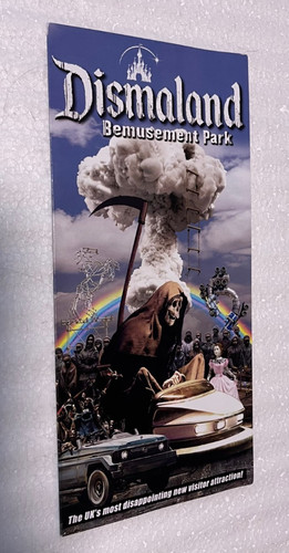 Banksy dismaland map leaflet - dismaland,