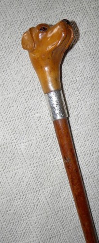 Edwardian walking stick cane - edwardian,