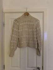 Zara Womens Alpaca Blend Beige