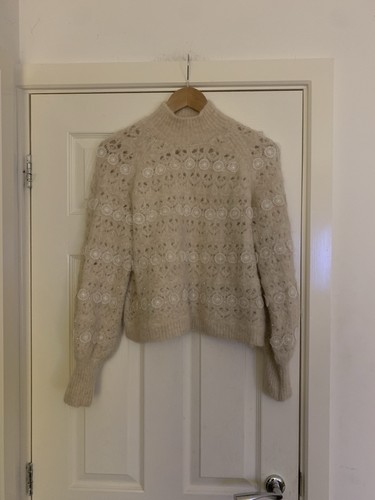 Zara womens alpaca blend beige - zara,
