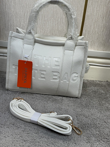 Papaya the bag white faux - bag,