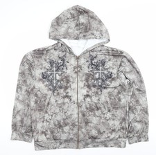 ROMWE Women’s Grey Tie-Dye