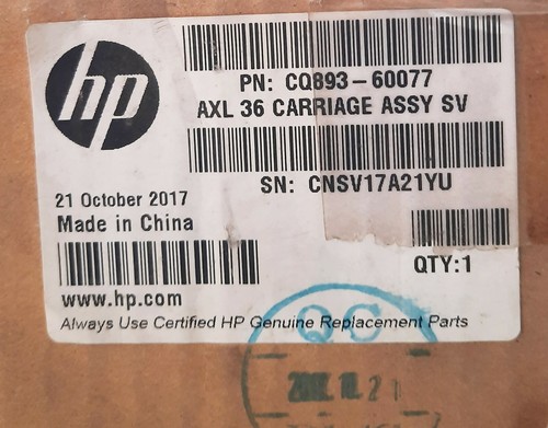Cq893 60077 axl carriage - hp,