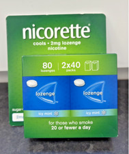 4 x 20 Nicorette Cools Icy