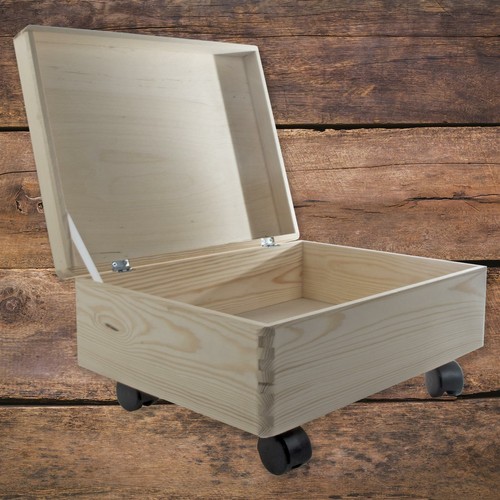 Large underbed wooden keepsake - underbed,