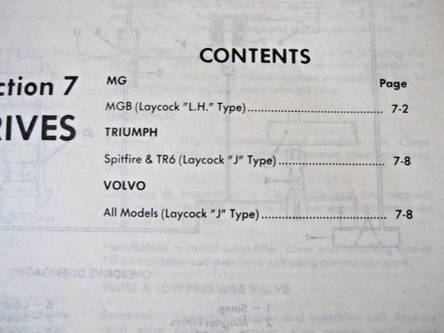Triumph spitfire mgb volvo - mg,